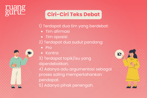 20 Contoh Teks Debat Singkat Berdasarkan Strukturnya